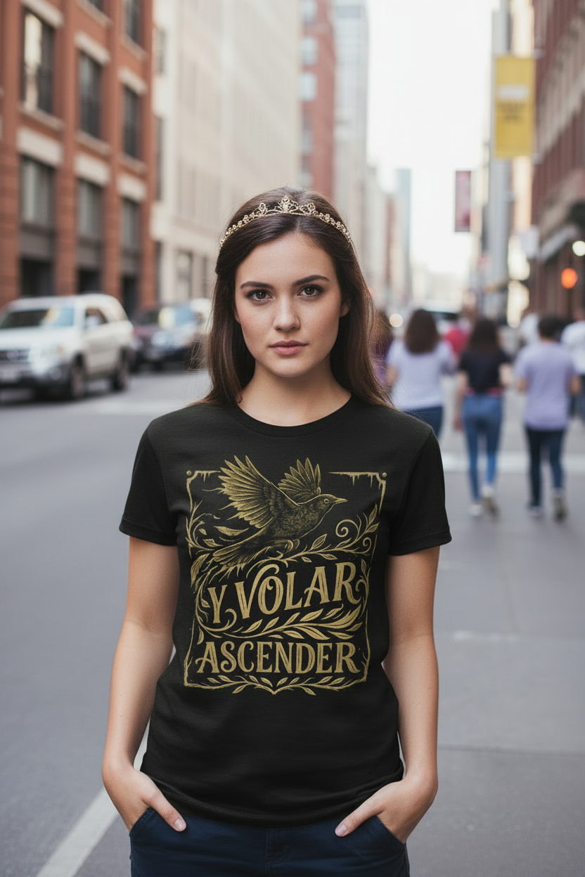 Camiseta “Y Volar, Ascender”