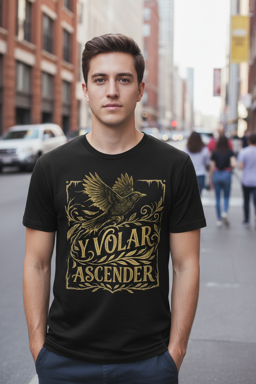 Camiseta “Y Volar, Ascender”