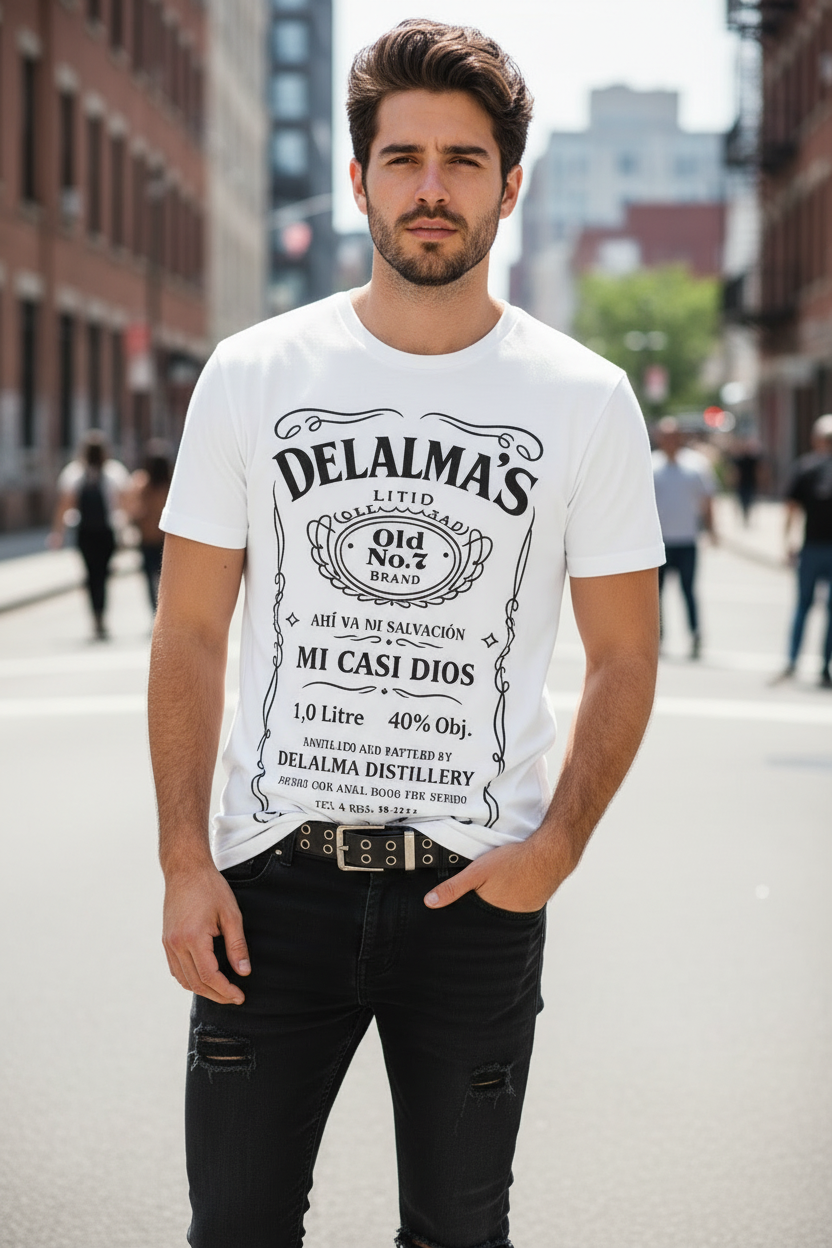 Camiseta “Litio” (disponible en blanco y en negro)