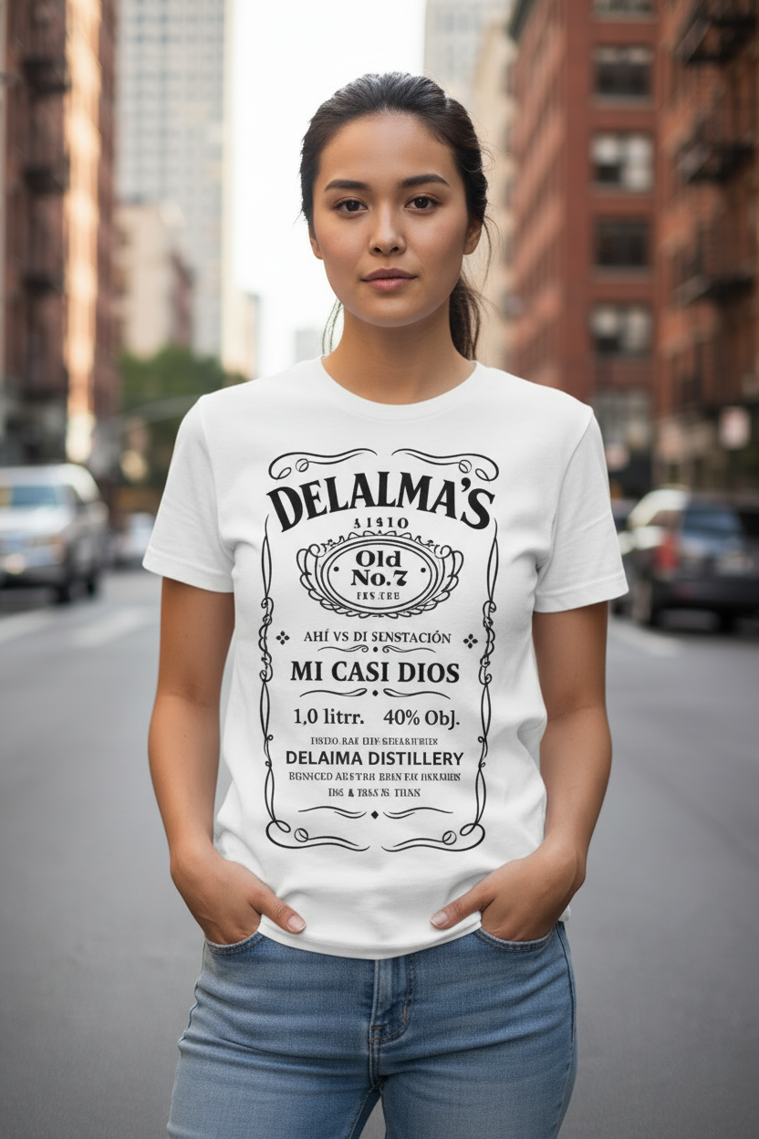 Camiseta “Litio” (disponible en blanco y en negro)