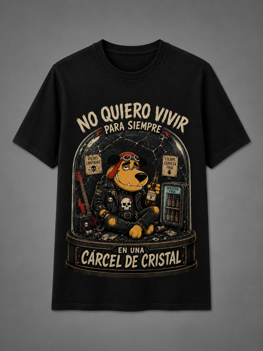 Camiseta “Cárcel de cristal”