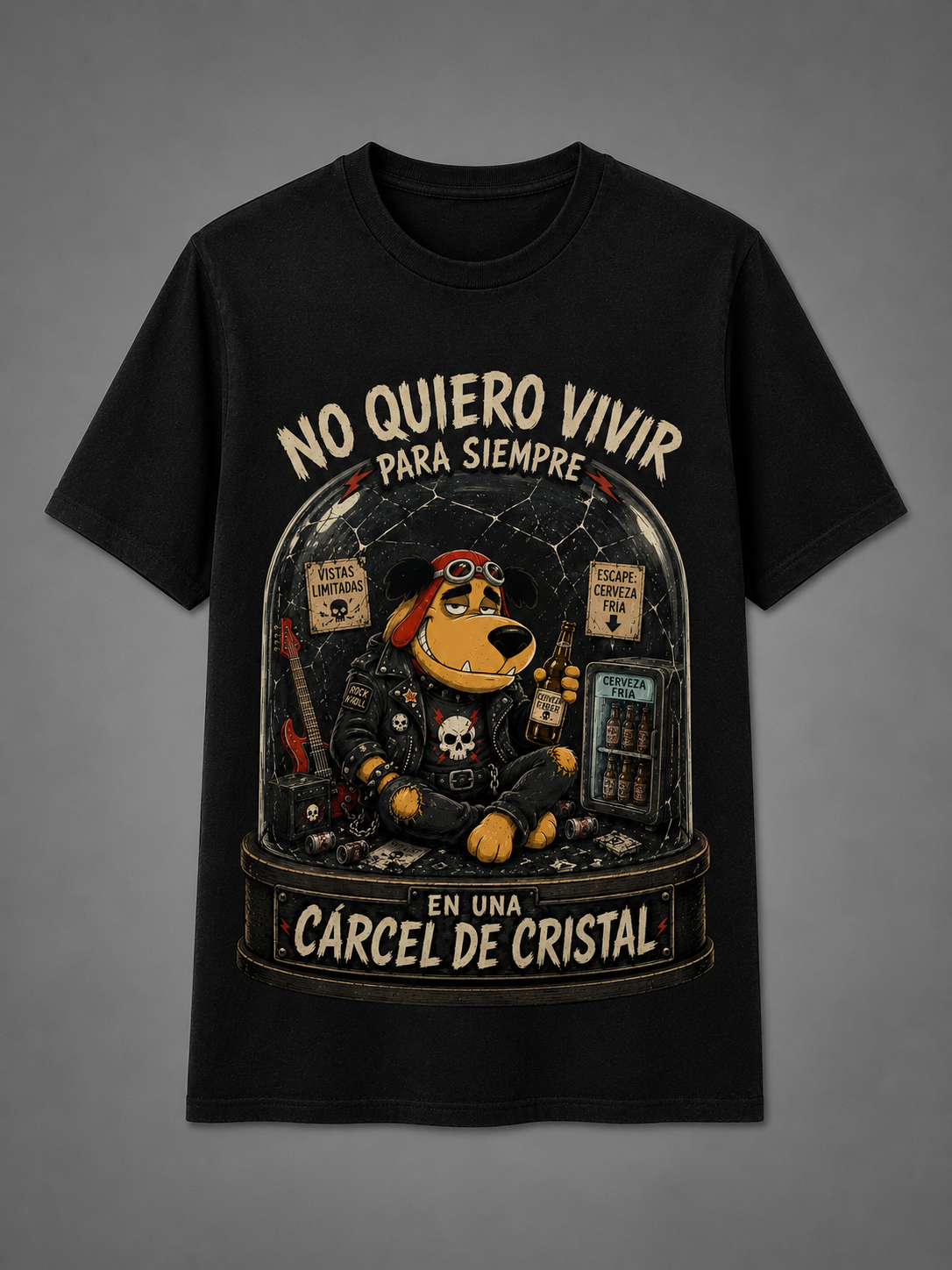Camiseta “Cárcel de cristal”