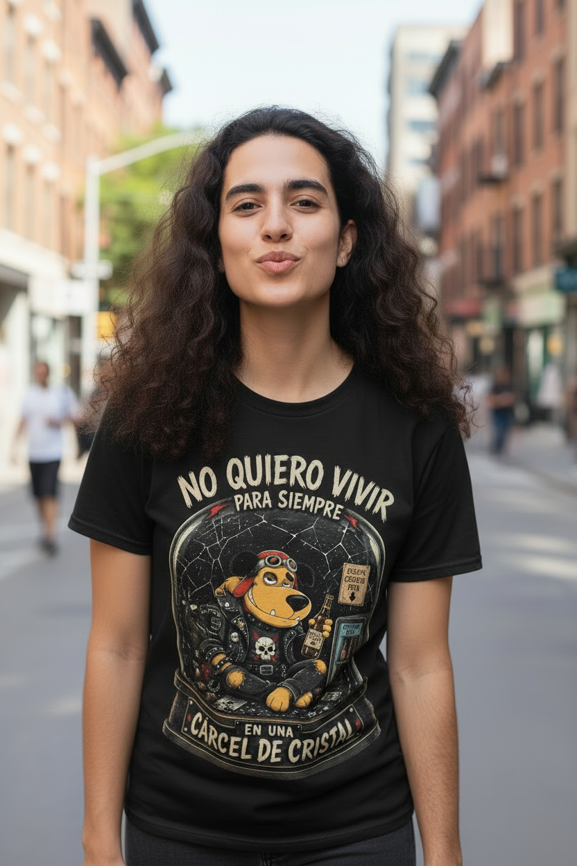 Camiseta “Cárcel de cristal”
