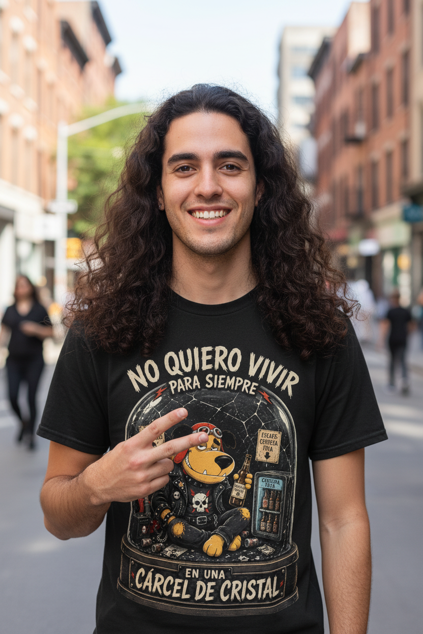 Camiseta “Cárcel de cristal”