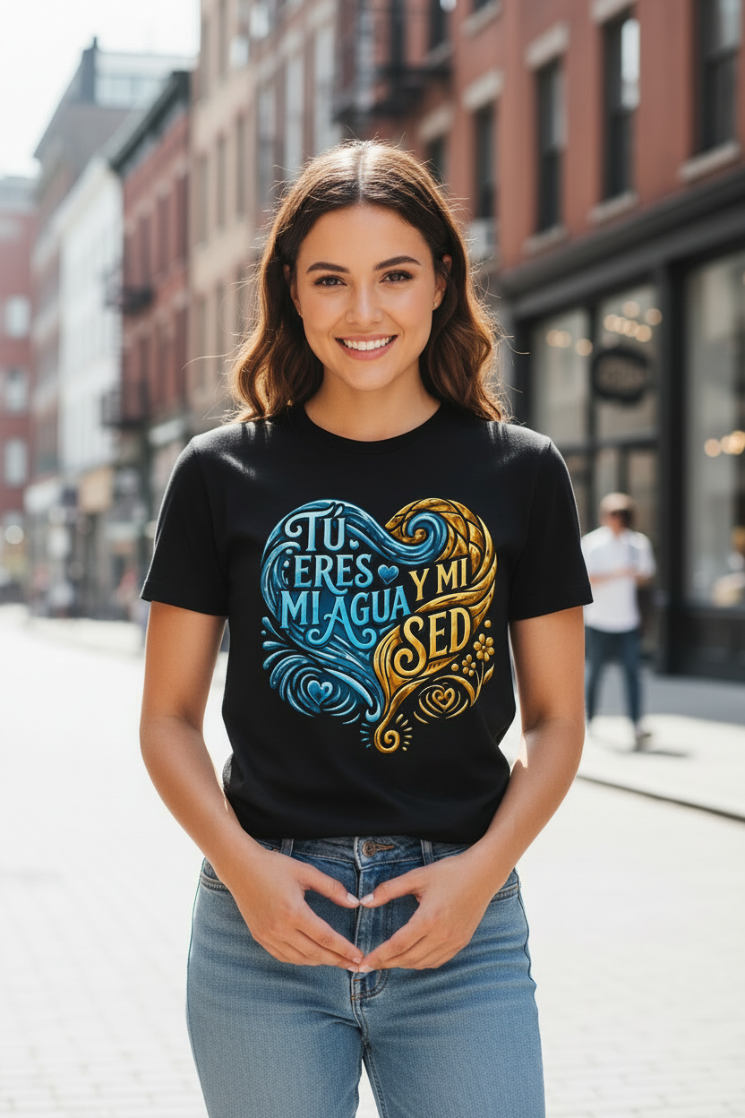 Camiseta “Agua y sed”