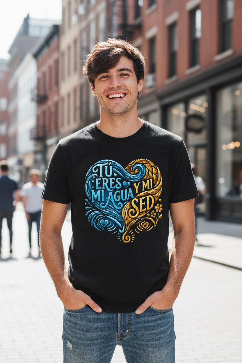 Camiseta “Agua y sed”