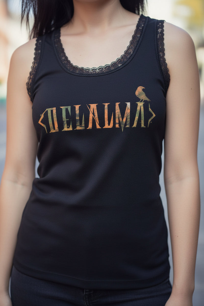 Camiseta tirantes "Delalma".