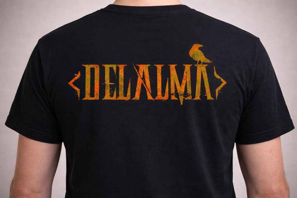 Camiseta doble cara "Cristal/Delalma".