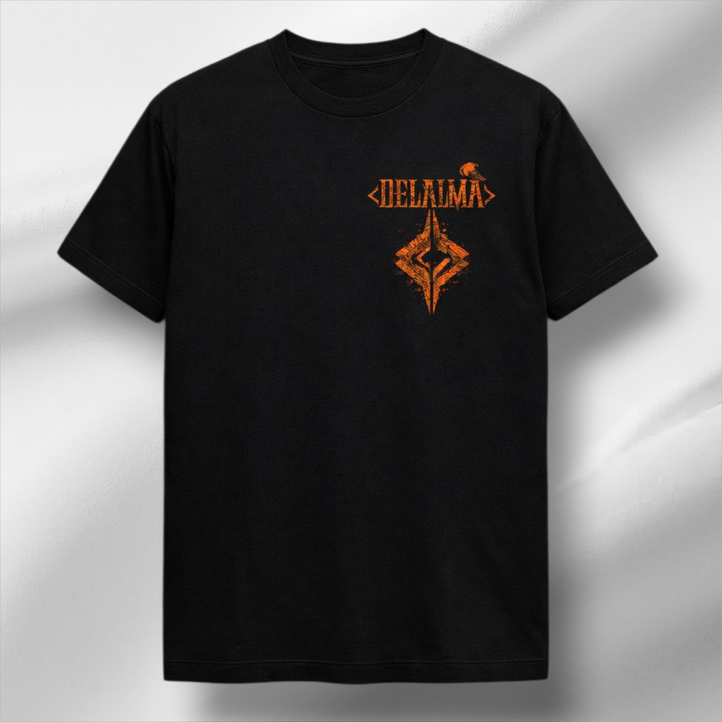 Camiseta doble cara "Cristal/Mirlo".