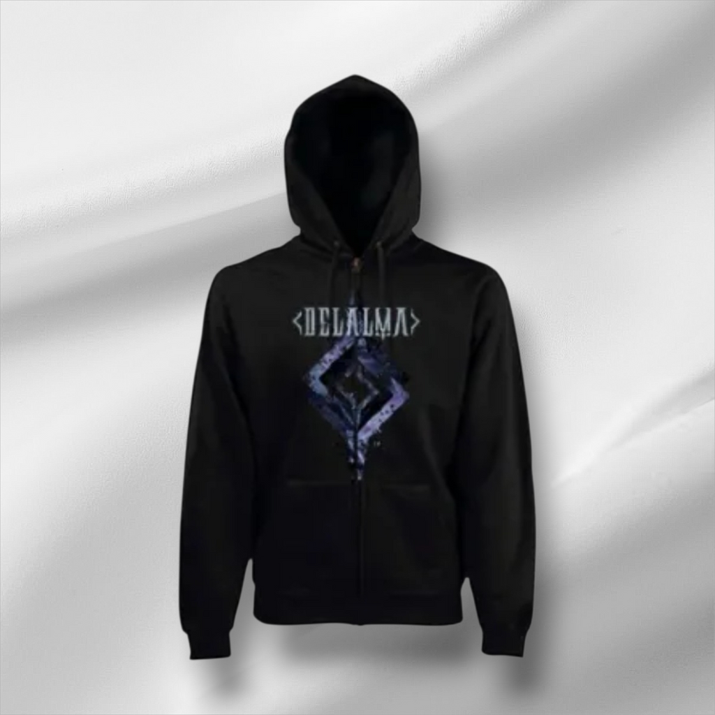 Sudadera "Cristal" cremallera.