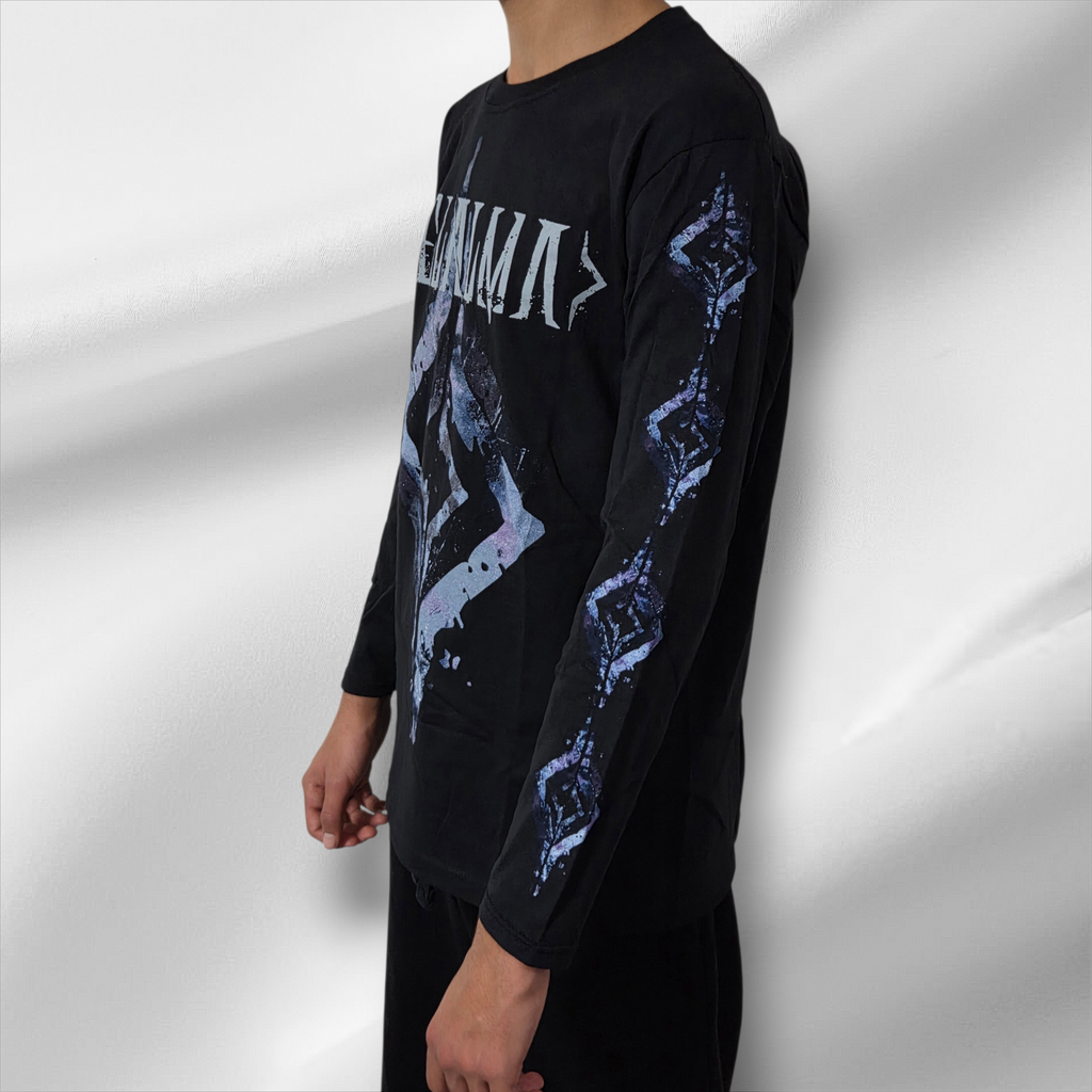 Camiseta "Cristal" manga larga.