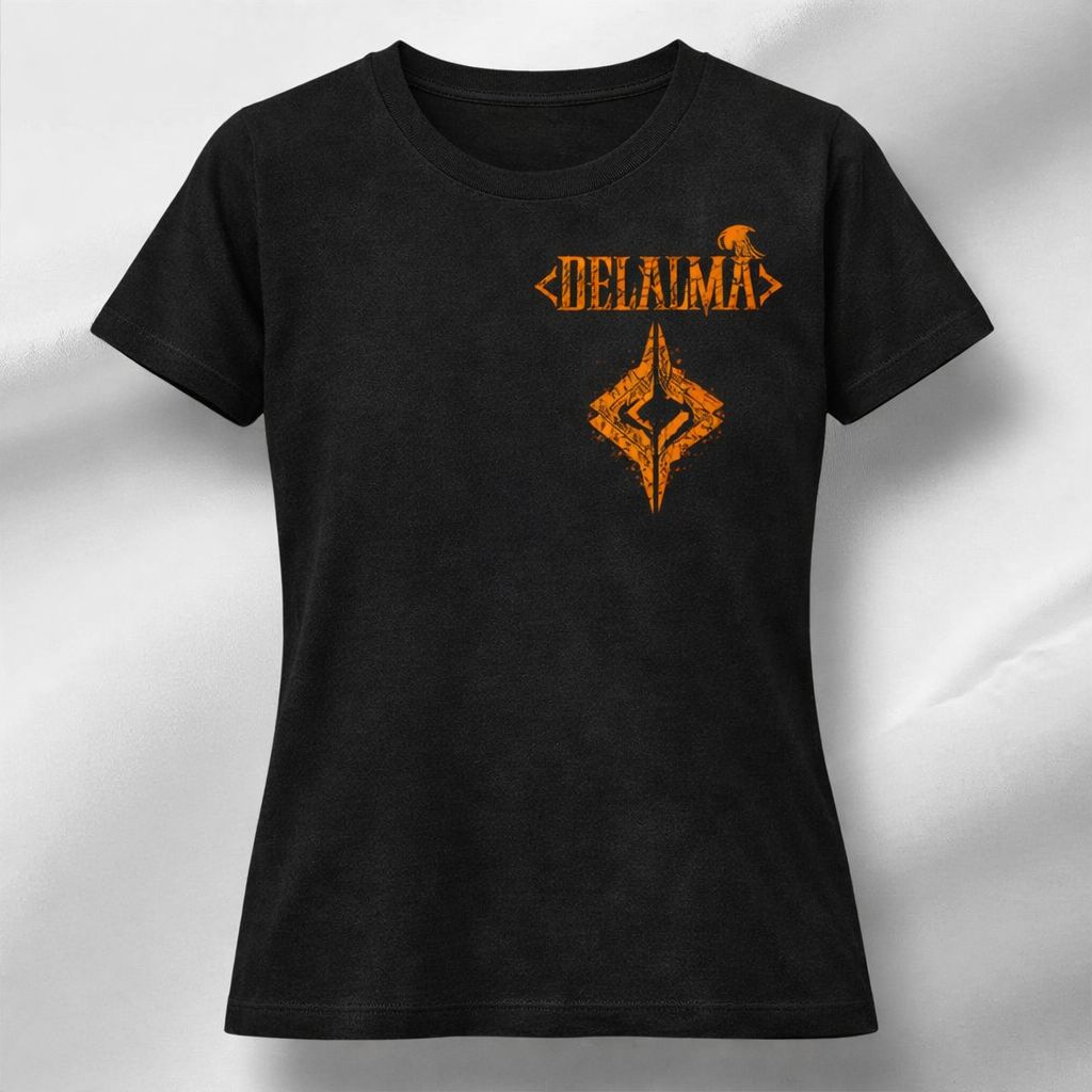 Camiseta doble cara "Cristal/Mirlo".